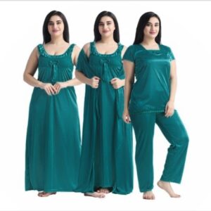 4 Part Tore Color Nighty